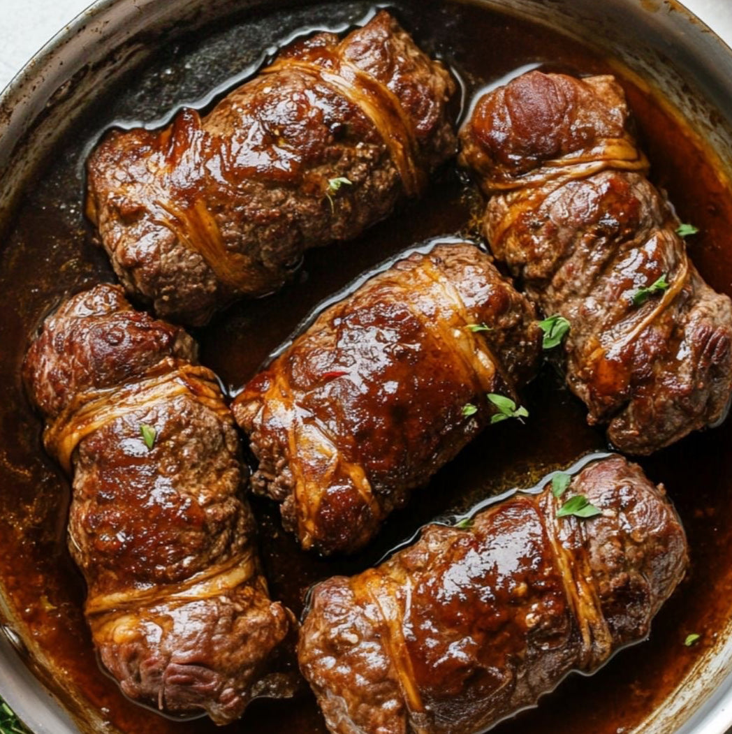 GEFÜLLTE KALBSROLLEN